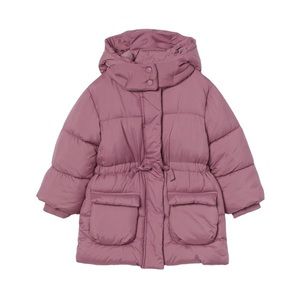 H&M girls hooded puffer jacket